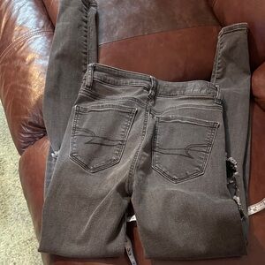 American eagle high rise jeggings 2 long